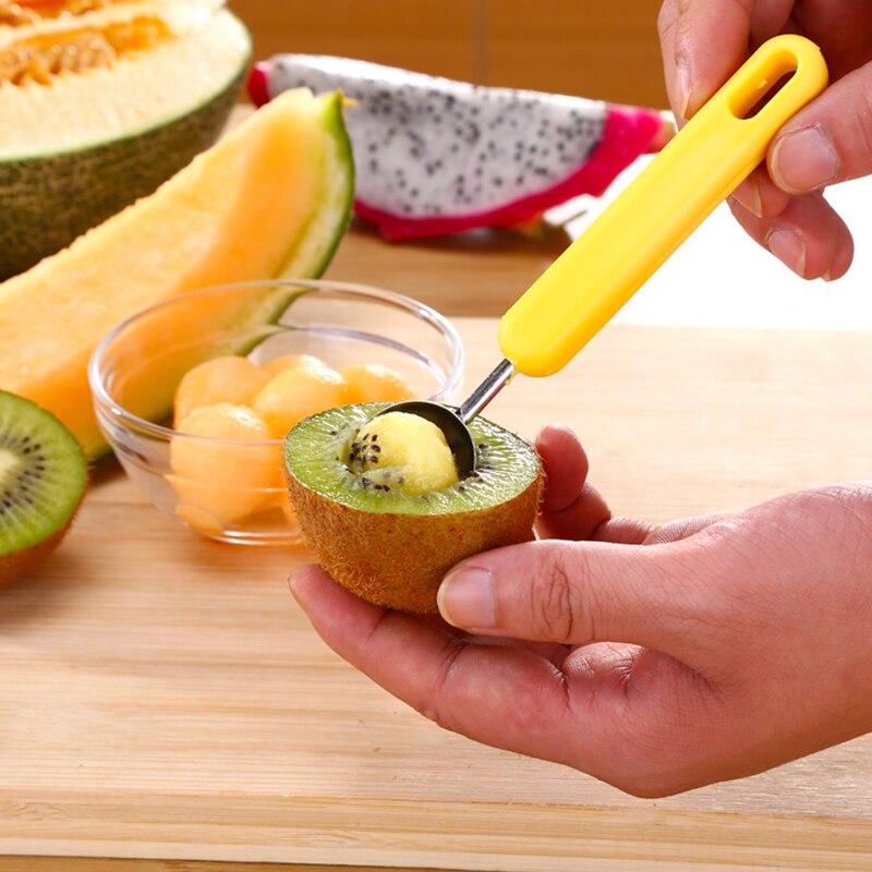 Frukt separator mango grav frukt scoop vannmelon kutte grav fruktkjøtt melon kiwi separator  c1150 b