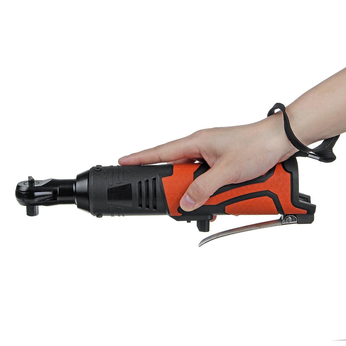 28V 90N.m Cordless Electric Wrench 3/8" Ratchet for Makita Battery Rechargeable Scaffolding Right Angle Wrench Tools