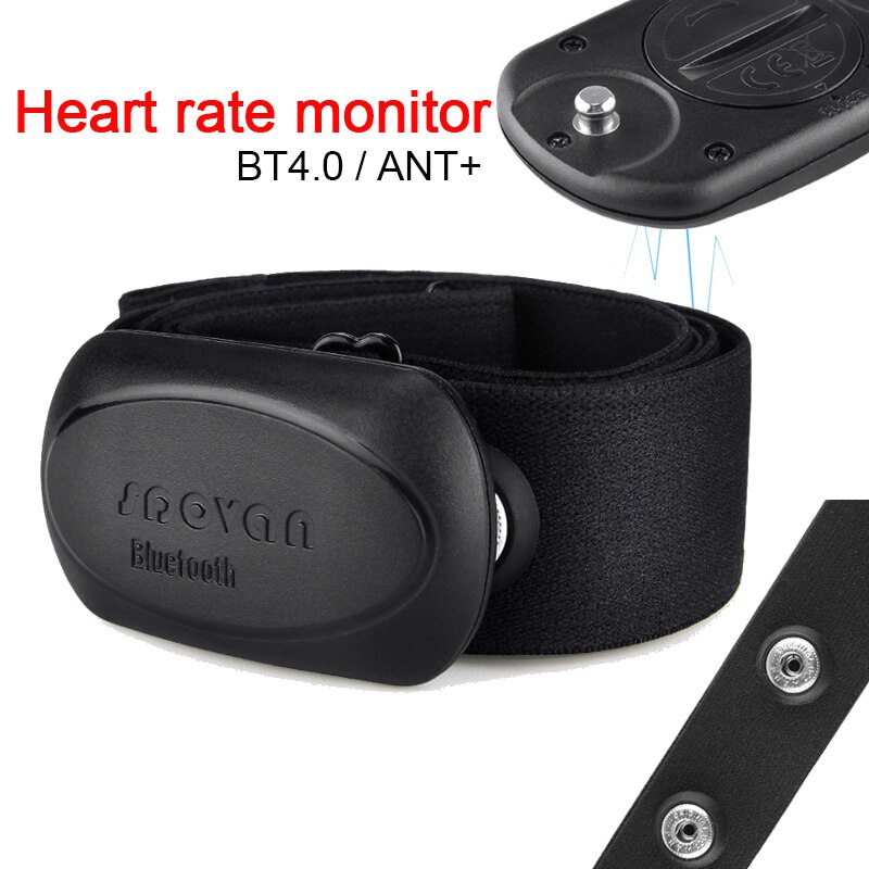 Monitor de ritmo cardíaco correa de pecho Bluetooth 4,0 hormiga sensor para fitness Correa compatible Wahoo Polar Garmin conectado al aire libre de la banda Monitor de ritmo cardíaco Bluetooth4.0/ANT + correa de p