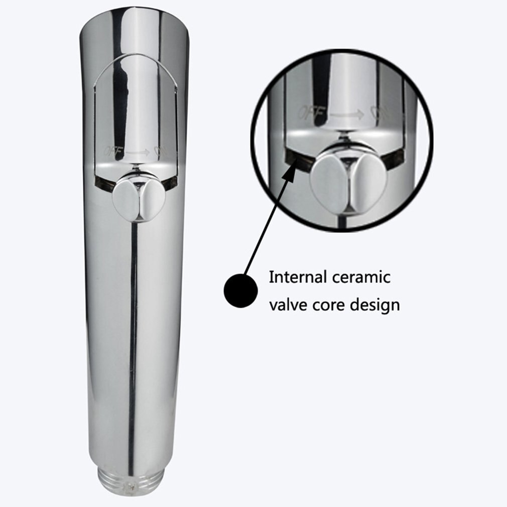 Afneembare Verstelbare Flow Spuitpistool Wc Metgezel Flusher Duurzaam Anti Corrosie Eenvoudige Installatie Reiniging 1 Pcs