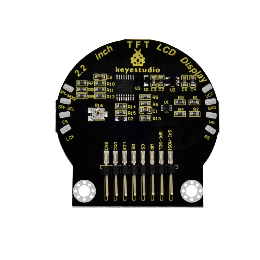 Keyestudio Round 2.2inch TFT LCD Display Module for Arduino Watch