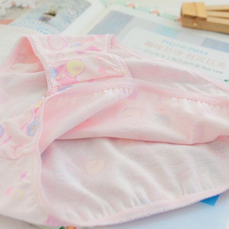 6 Teile/los Baby Mädchen Baumwolle Höschen Unterwäsche freundlicher freundlicher Kurze Unterhose Unterhose für 0-12 Jahre