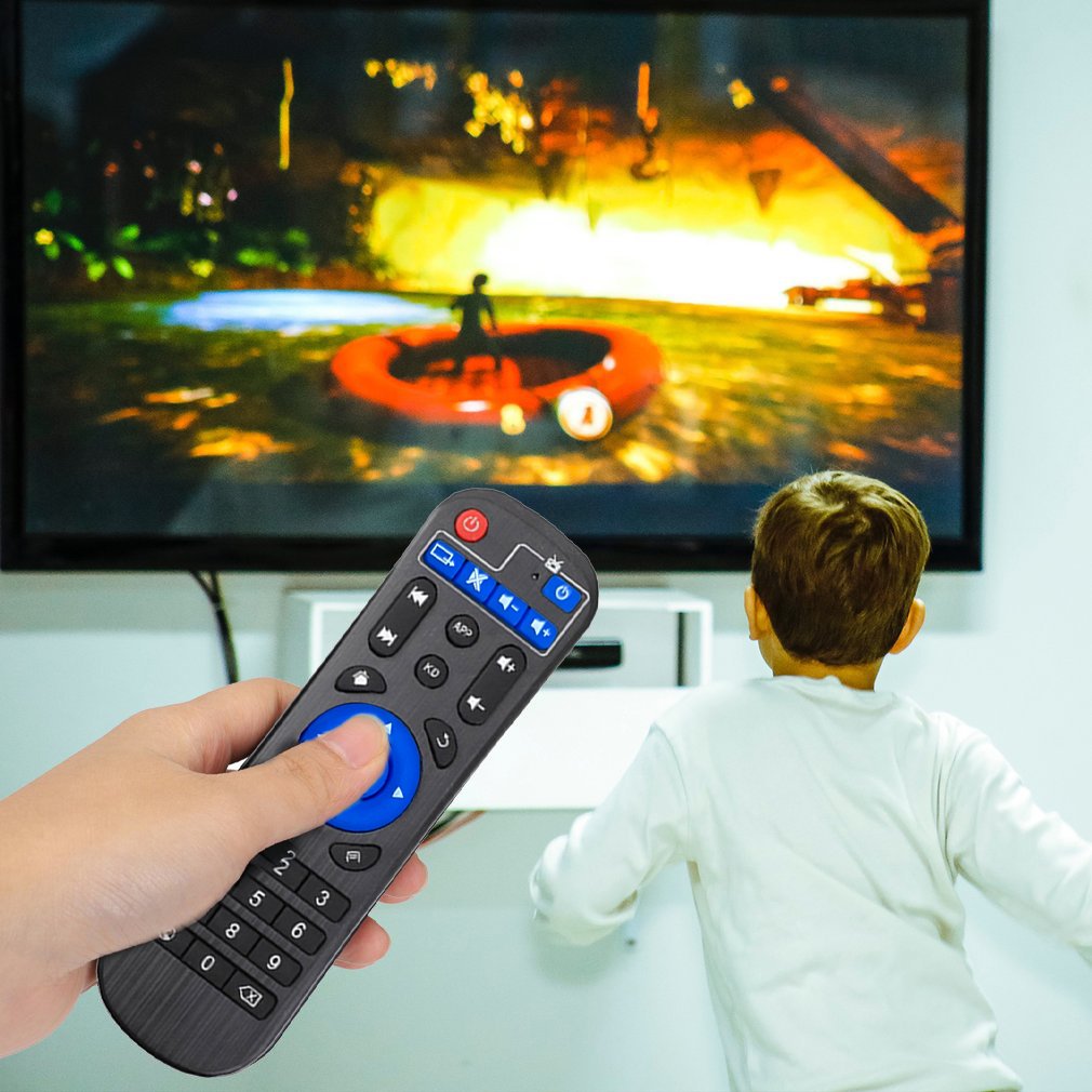 Boîtier TV universel avec télécommande de remplacement, pour Q Plus T95 max/z H96 X96 S912 Android TV, lecteur multimédia, contrôleur d&#39;apprentissage IR