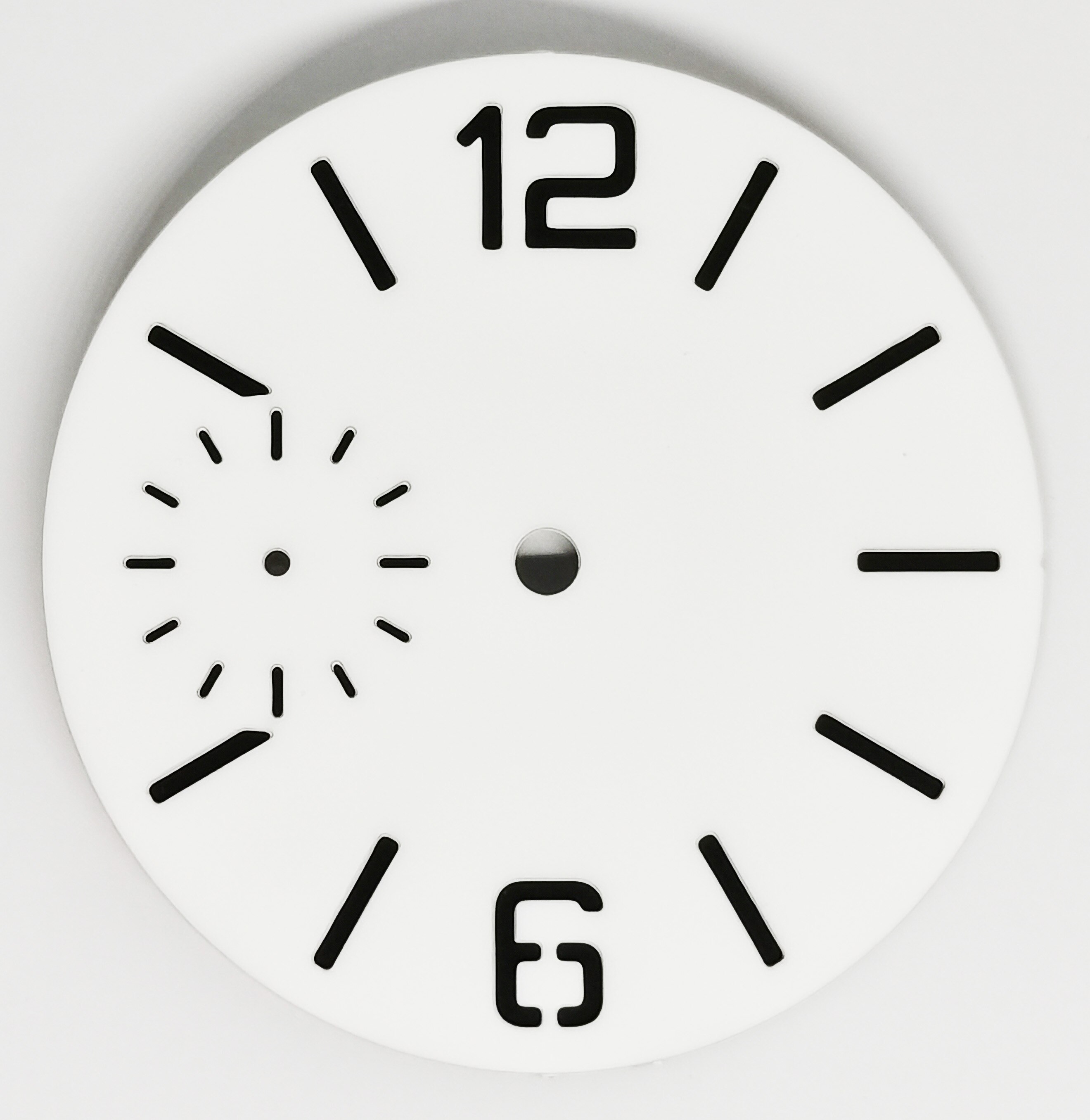 Man's Watch Accessories Of Luminous Dial For Manual Winding Movement St36 Eta 6497: Navajo white