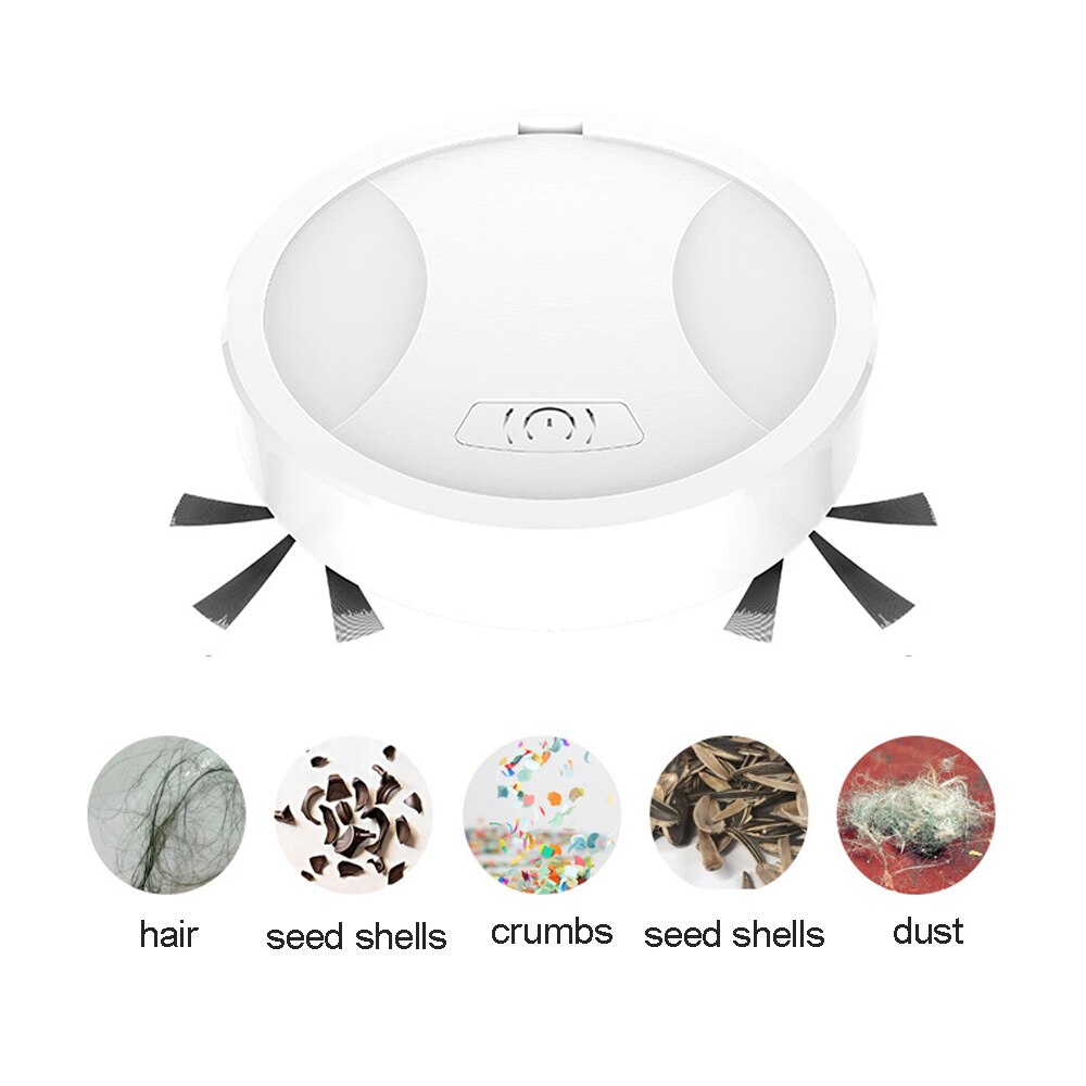 Robot Vacuum Cleaner Automatic Robotic Smart Wireless Sweeping Vacuum Cleaner 2000Pa Powerful Suction Dry Wet Cleaning Machine