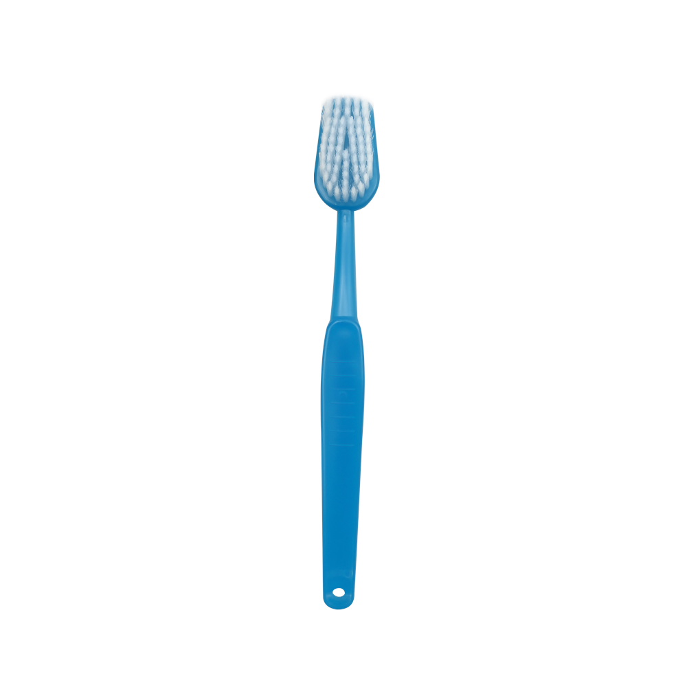 Gigantische lange tandenborstel Extra grote badborstel Mondverzorging Diepe reinigingsborstel Tandarts Kinderen Tandenpoetsen Leermiddel: Blauw