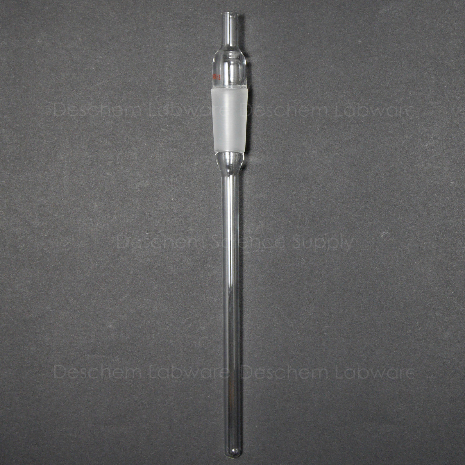 200mm,24/40, glas termometer adapter, labb termometer rör, med smal mun
