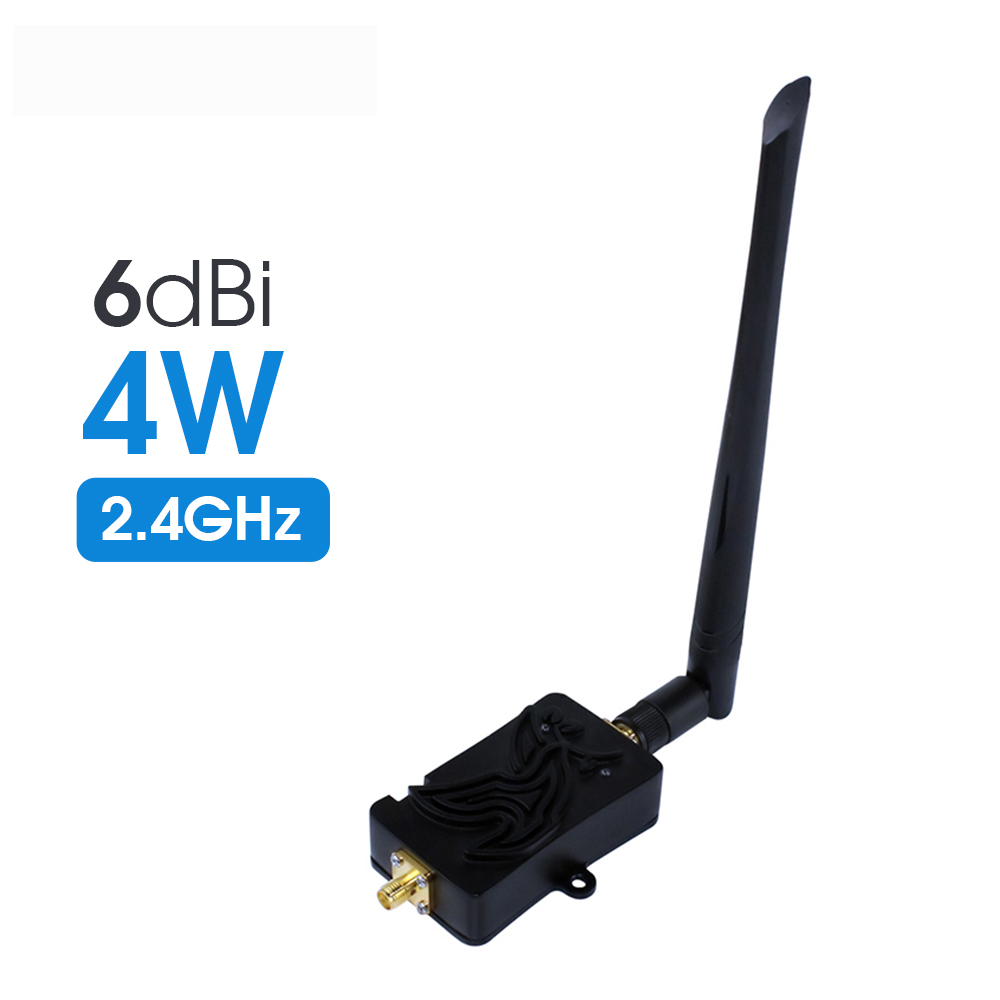 4w 4000mw 802,11 b/g/n WLAN-WLAN-Verstärker-Router 2,4 GHz BT-Signal verstärker mit Antenne tdd Computer zubehör