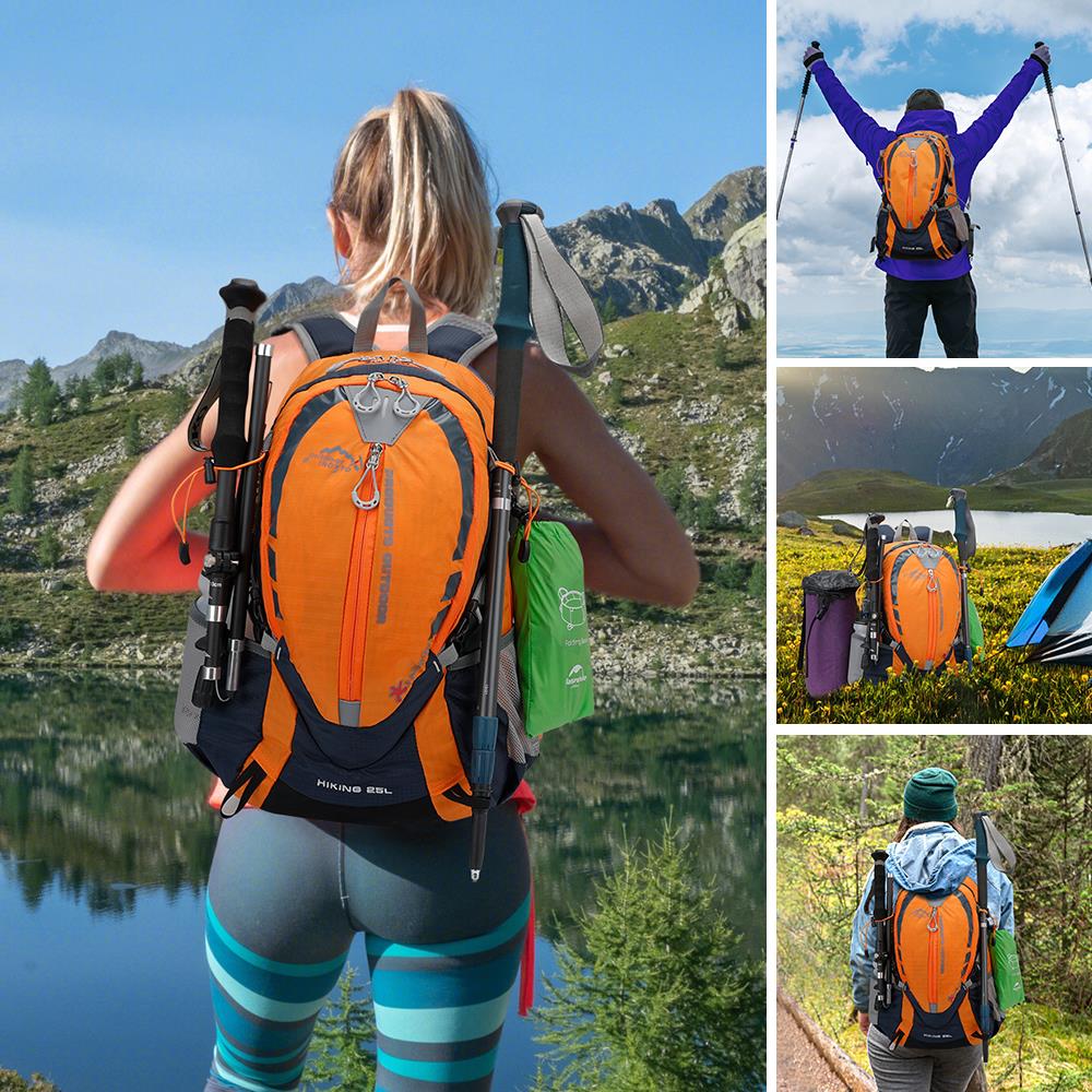 INOXTO 25L Outdoor Climbing hydrating backpack men cycling backpack women trail running marathon hiking backpack 2L water bags