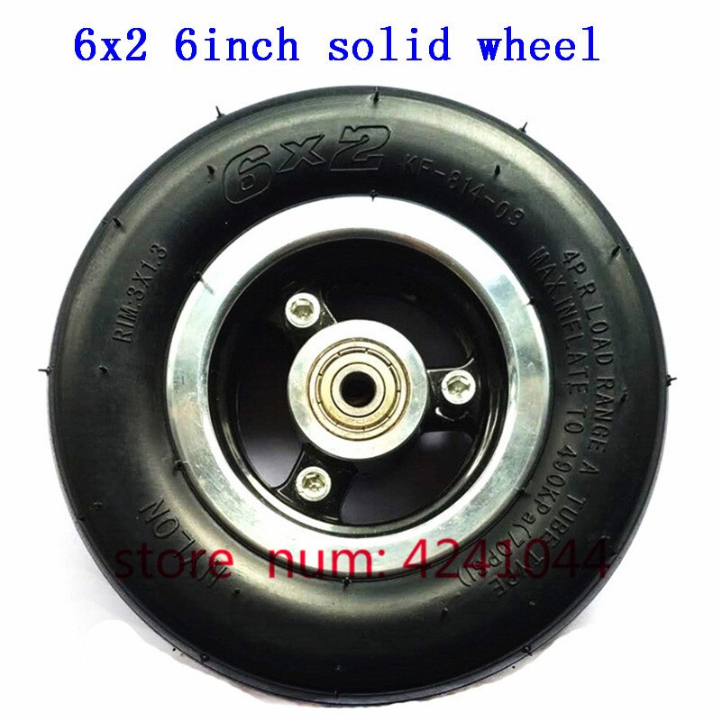Solid wheels 5 inch 5.5x2 145x40 6x2 Fast wheel F0,jackhot,Nes carbon fiber scooter solid tire with alloy rim
