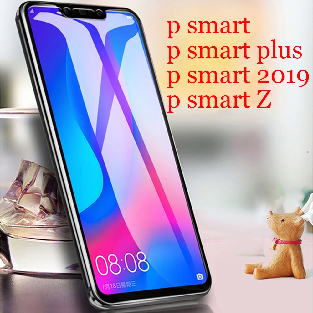 Voor Huawei P Smart Plus Op Gehard Glassphone Screen Protector Voor Huawei P Smart Z Beschermfolie Glas Smartphone