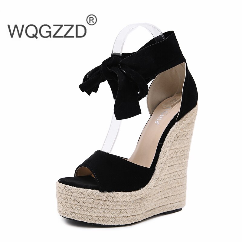 UnoSheng Damen Sandalen Mit Plateau - Bequeme Sommerschuhe Mit 5cm Absatz