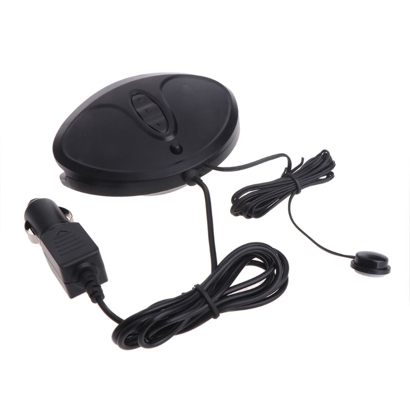 Digital Car In &amp; Outdoor Thermometer Voltmeter Time Clock Alarm Backlight EC98 77UD