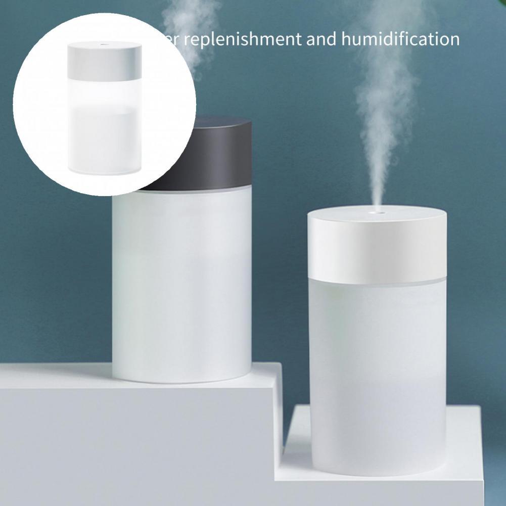 ABS 260ml Simple Cylinder Colorful Light Air Purifier Practical Desktop Humidifier Easy to Operate for Room
