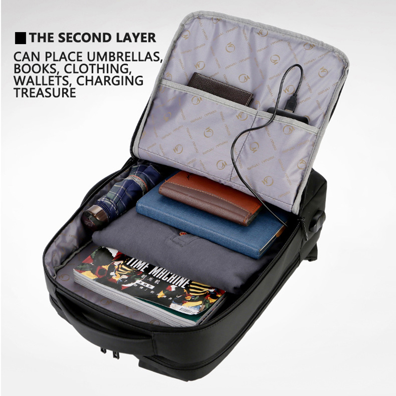 Laptop Rugzak - 15.6" inch - USB Opladen - Waterdicht - Anti-diefstal - Zakelijk Reizen