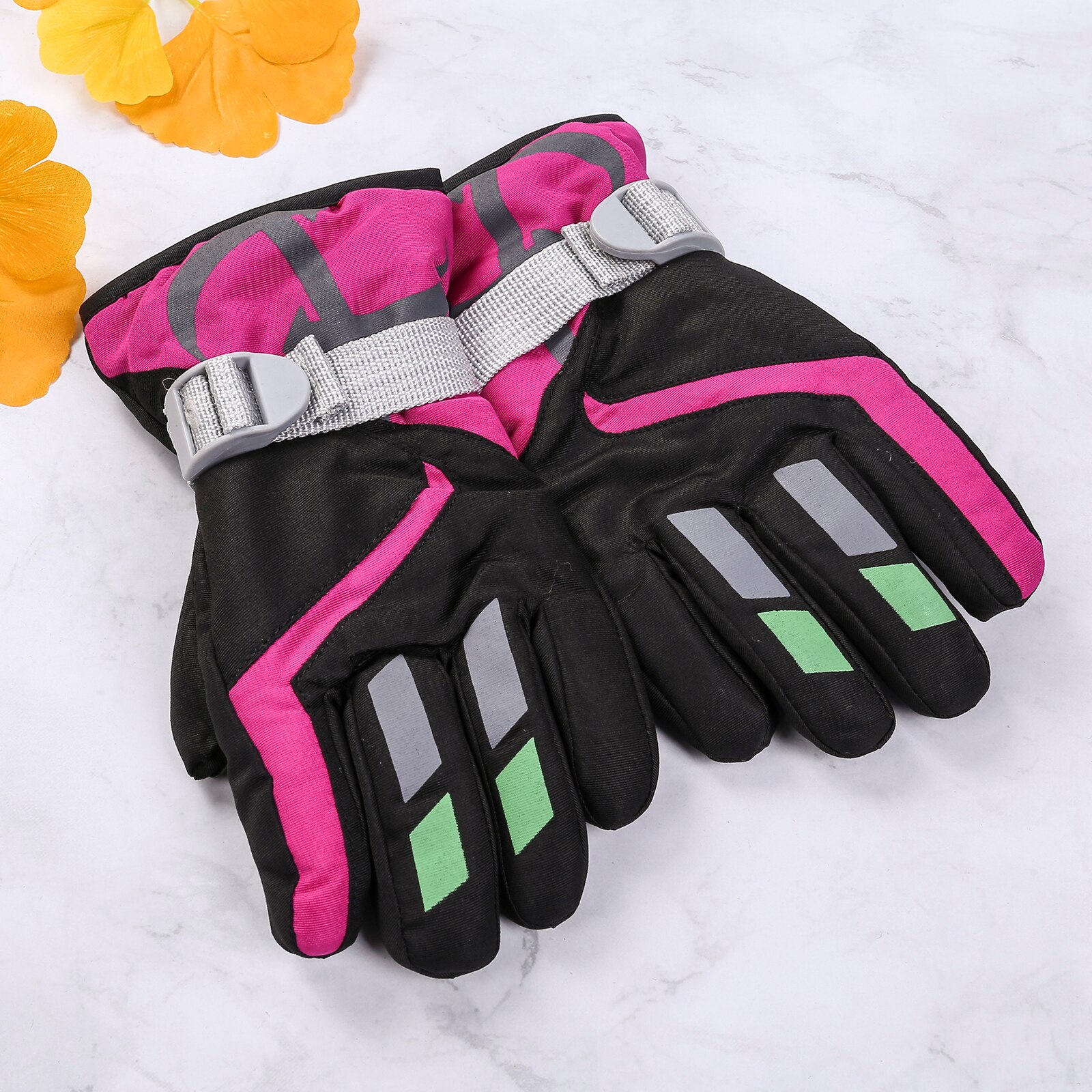 Guantes para niños a prueba de viento, Snowboard, deportes de esquí al aire libre, guantes para ciclismo o motociclismo