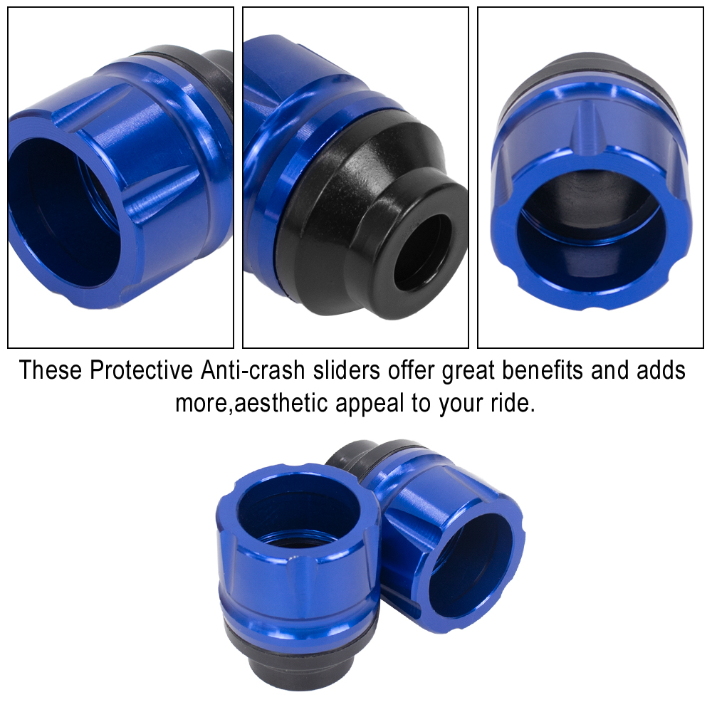 1Pairs Slider Cup Crash Protector Decoration Modification Parts for Zero for Kugoo Electric Scooter Tool Accessories