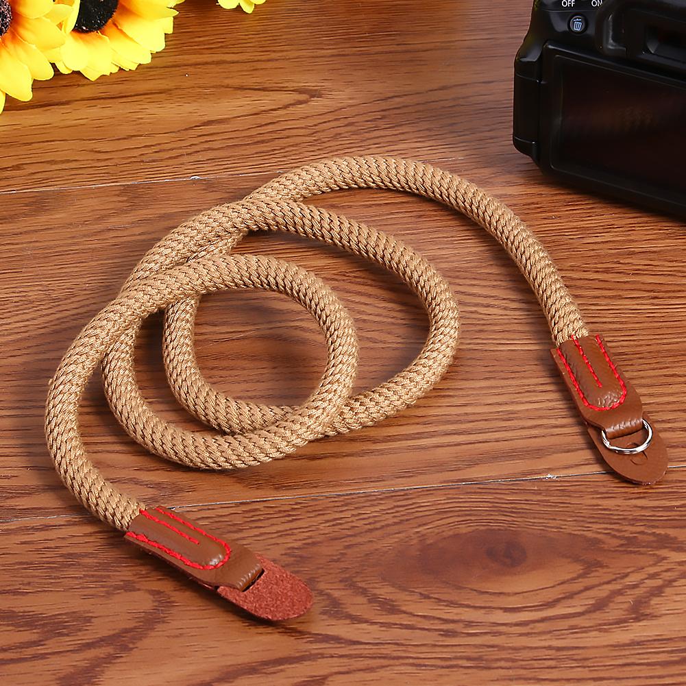 Universal 100cm Camera Neck Belt Breathable Cotton Soft Camera Shoulder Strap Classic Colors and Simple Durable
