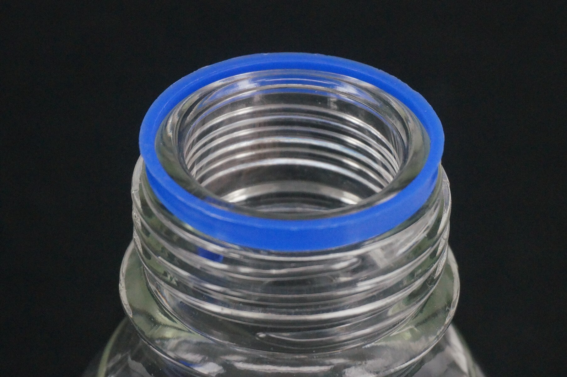 250ml Graduated Round Glass Reagent Bottle Blue Screw Cap Screw On Cover Graduation Sample Vials Plastic Lid