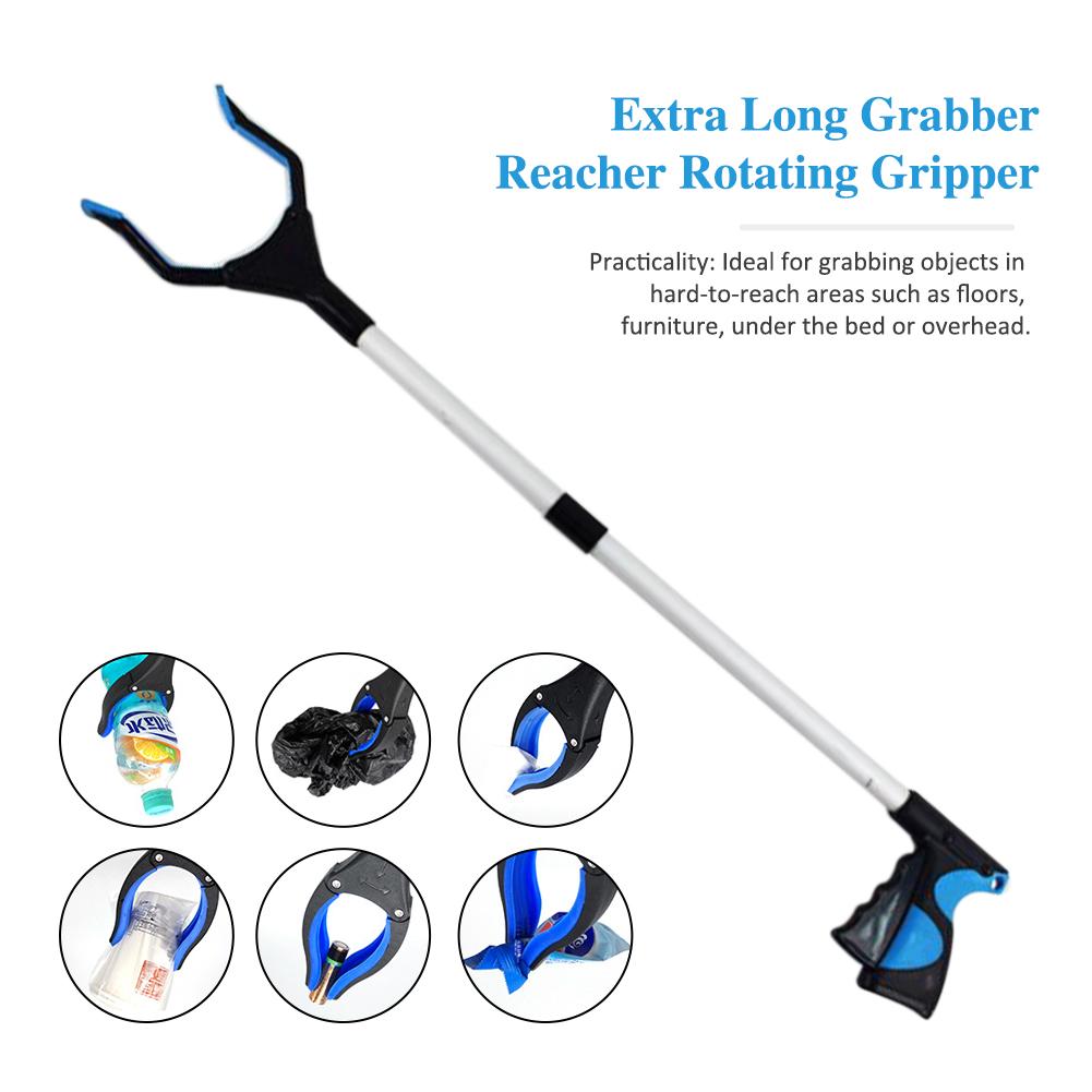 Extra Long Grabber Reacher Rotating Gripper Long Arm Hand Grabber Stick Mobility Aid Tool Trash Pick Up Tool For Disaleble