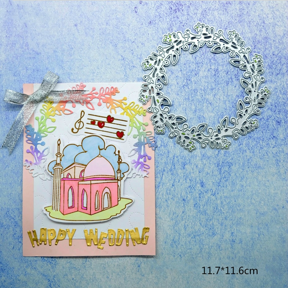 Kokorosa Steel Branches Leaf Metal Cutting Dies Craft Dies Scrapbooking Stencil Paper Card Decorative Craft Diecuts