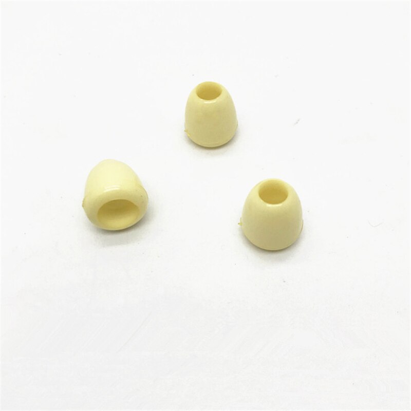 30Pcs Height 13mm hole 5mm /7.5mm Bell Stopper With Cord Ends Lock Stopper Plastic Toggle Clip for Paracord Clothes Accessories: Grass  Green