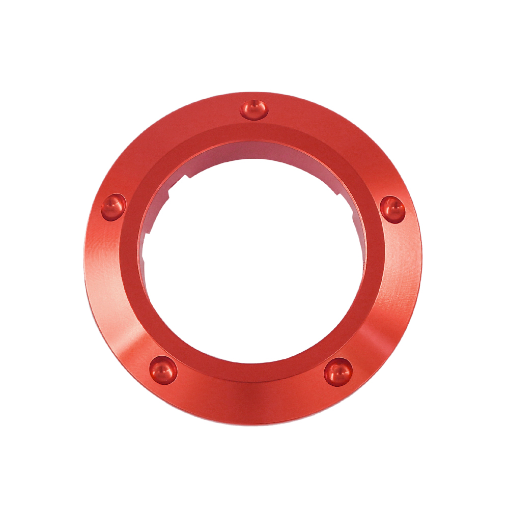 Dla YAMAHA TMAX 530 TMAX530 T-MAX530 T MAX 530 motocykl CNC aluminium stacyjka ochraniacz pierścień pokrywa 2013 2014 2015: czerwony