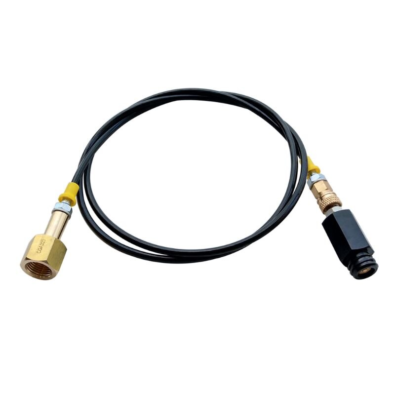 Soda water Maker Grohe Blue Home Soda Club External Hose & Adapter Kit to CGA320 W21.8 Big Co2 Tank 5FT Long: 1