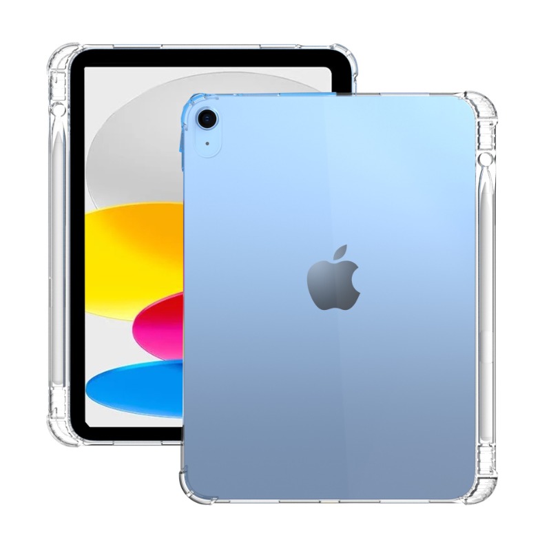 Voor Apple iPad 11th(A16)Generation2025 Clear Case A3354 11 "Zachte Airbag Met Potlood Houder Funda Voor iPad 10th 10.9 2022TPU shell