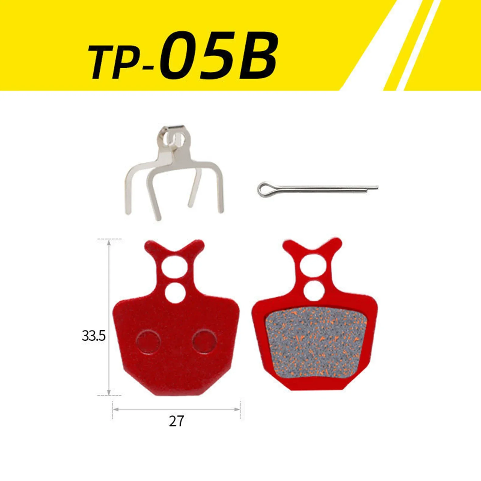Bicycle Disc Brake Pads 1 pair For M446 355 395 BB5 Parts Replacement TP-01B TP-01D TP-01E Convenient Practical Mtb Parts