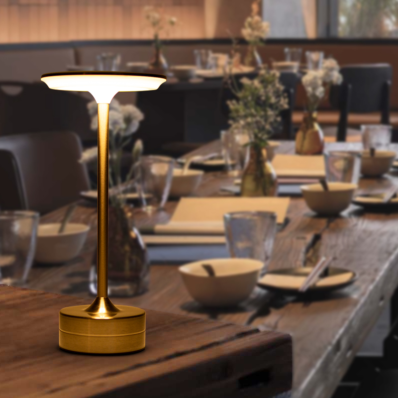 Lampada da scrivania a LED Lampada da scrivania touch dimmerabile Ricarica USB Comoda per il trasporto della scrivania dell'ufficio Decorazione della stanza Luce notturna dell'atmosfera