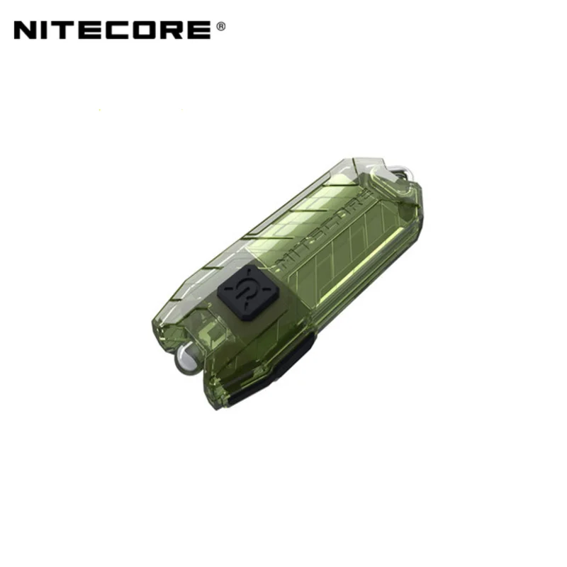 Nitecore-tubo V2.0 de 55 lúmenes, EDC recargable por USB linterna de bolsillo, lámpara de poste en U, llavero de luz, 100% original: S / Verde