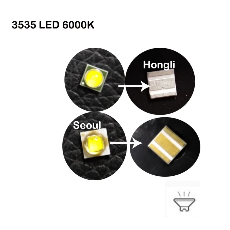 20Stck Original Cree & Seoul & Samsung 3W SMD LED Diode 3V 700ma 3000K 4000K zur verfügung Schnelle Über Regisitered Luft Post