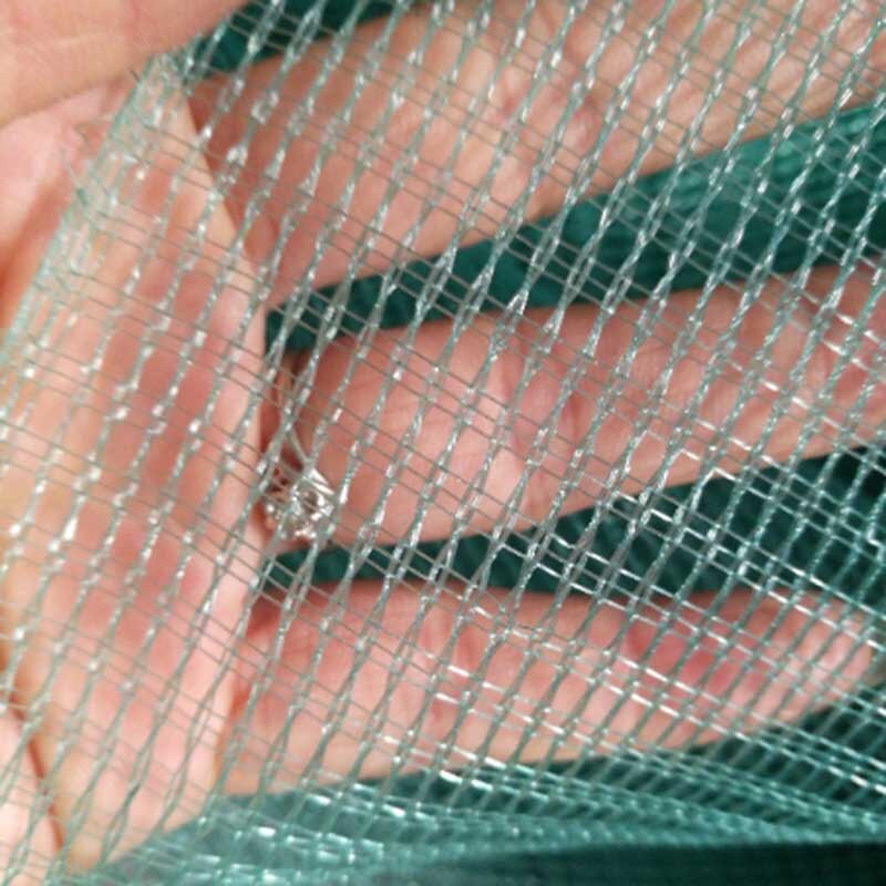 Fish Net Breeding Fence Cage Non-toxic For Preventing Landslides Breeder Shrimp Fishing Net Single Mesh Nylon Durable Float Trap