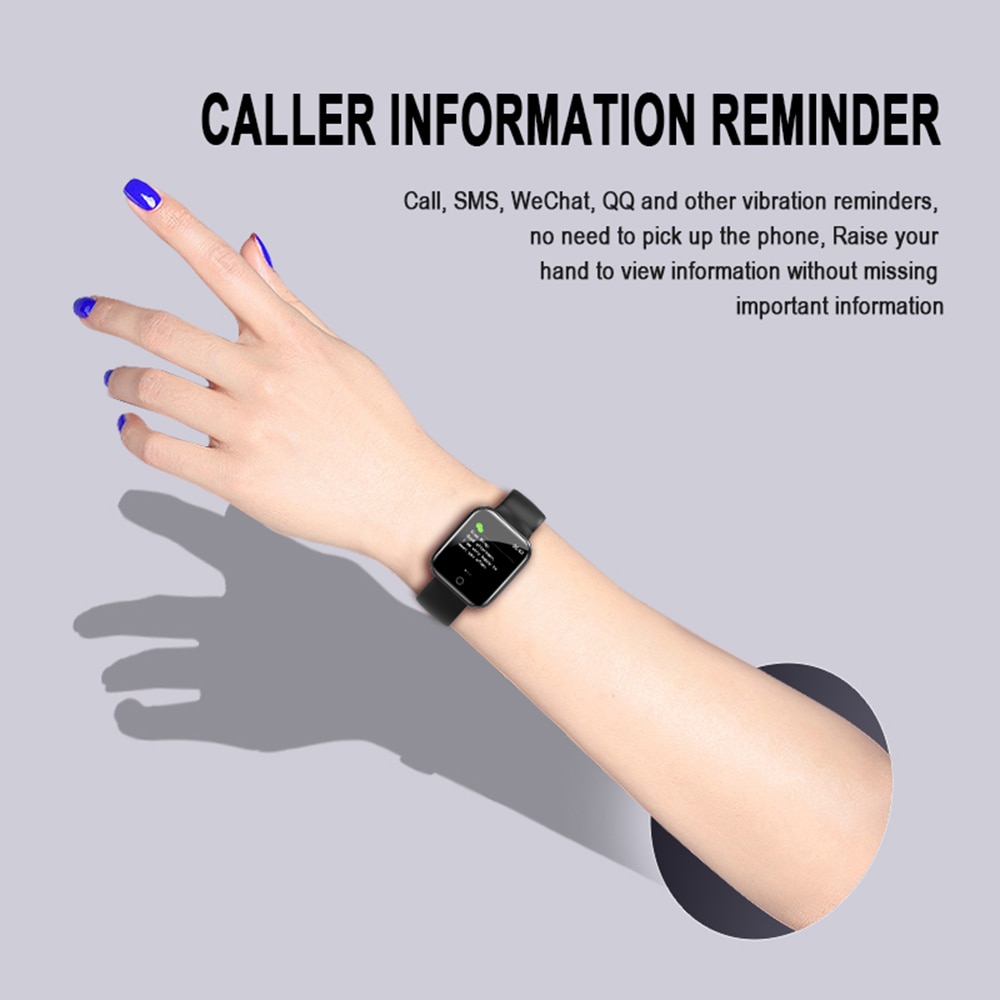 Smart armband puls blodtryck smart klocka sportarmband klocka pulstryck sovmonitor armband