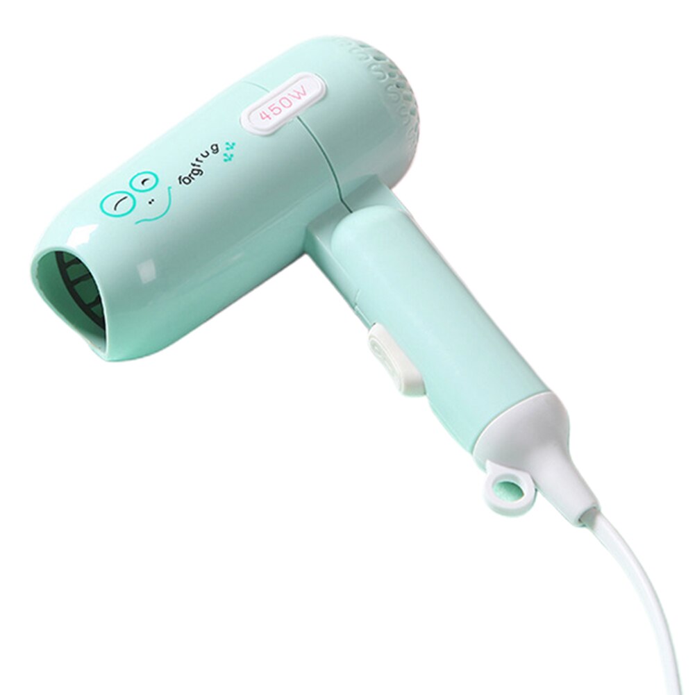 220V Mini Compact Folding Haar Trockner Tragbare Reise Wohnheim Hause Elektrische Gebläse Folding , kompakt und leicht.: green