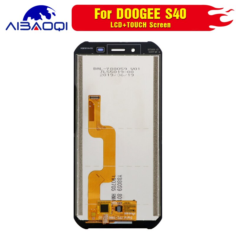 Neue Original Touchscreen LCD Anzeige LCD Bildschirm Für DOOGEE S40 Ersatz Teile + Zerlegen Werkzeug + 3M Klebstoff