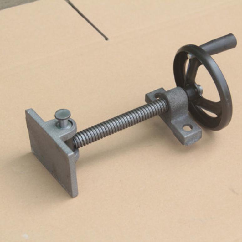 1PC 400 Cutting Machine Accessories Cutting Machine Fixture Assembly Splint Cutting Machine Pressing Plate Screw Nut Handwheel: Auburn