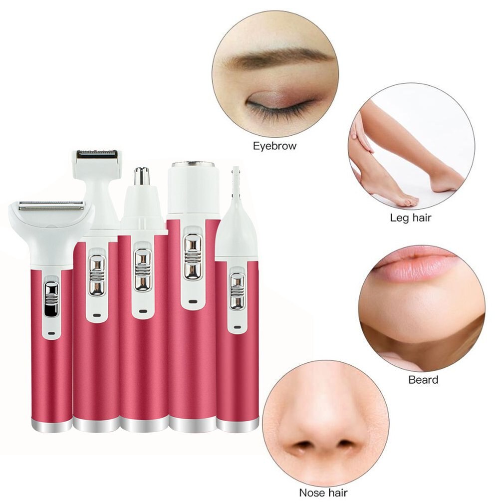 Multifunctionele Lippenstift Scheren Okselhaar Scheren Apparaat Elektrische Wenkbrauw Mes Dames Ontharing Apparaat