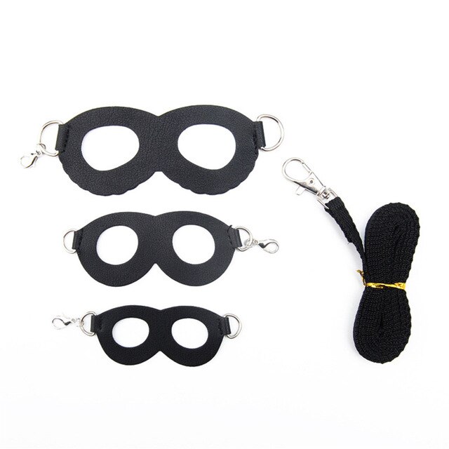 3 unids/set ajustable Chinchilla hámster arnés Correa Anti-morder correa para mascotas cuerda pequeña Entrenamiento de mascotas Correa Collar de guiar: Black