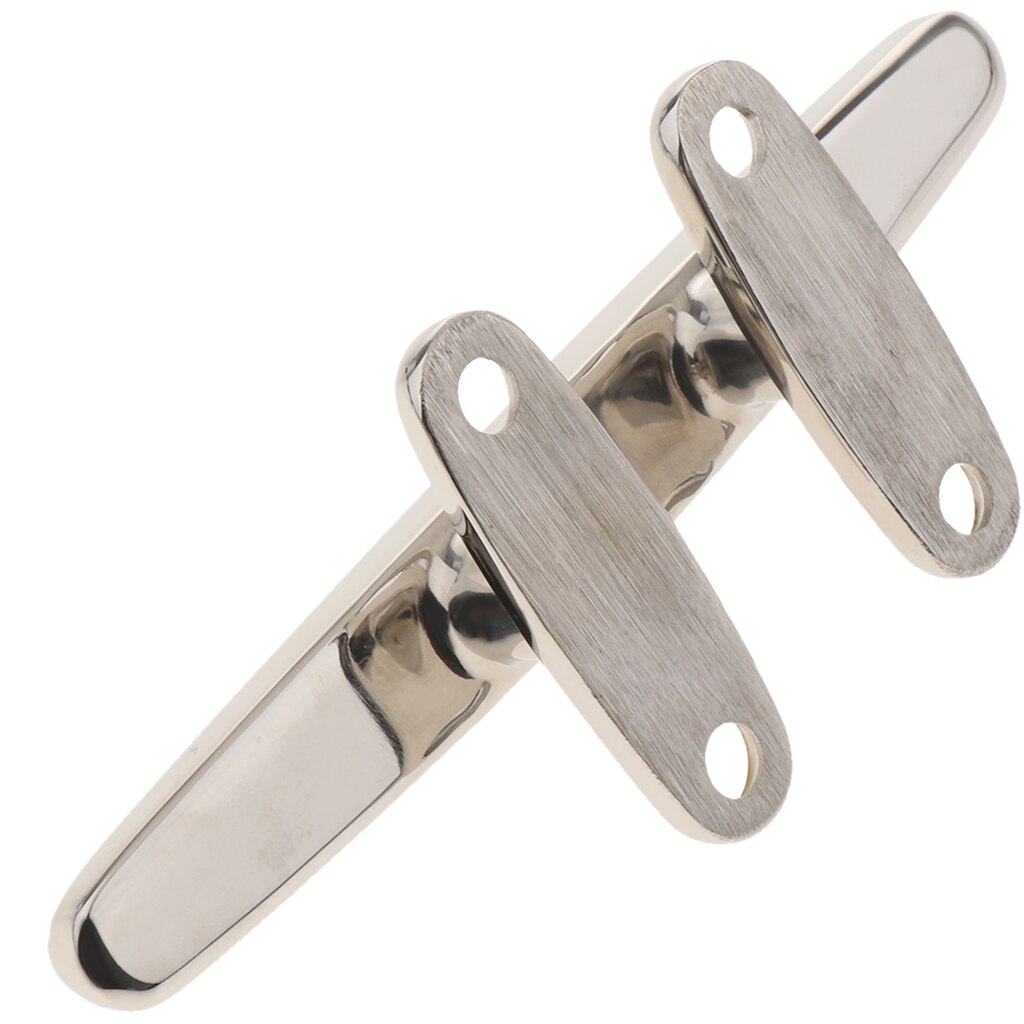 Åben base klampe  - 6 tommer marinebåd klampe rustfri stål pullert