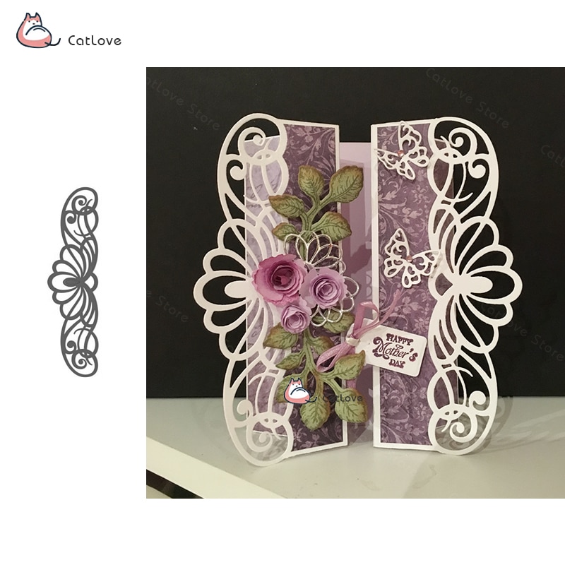 Lace Border Metal Cutting Dies Stencils For DIY Scrapbooking Paper Card Decorative Craft Embossing Die Cuts