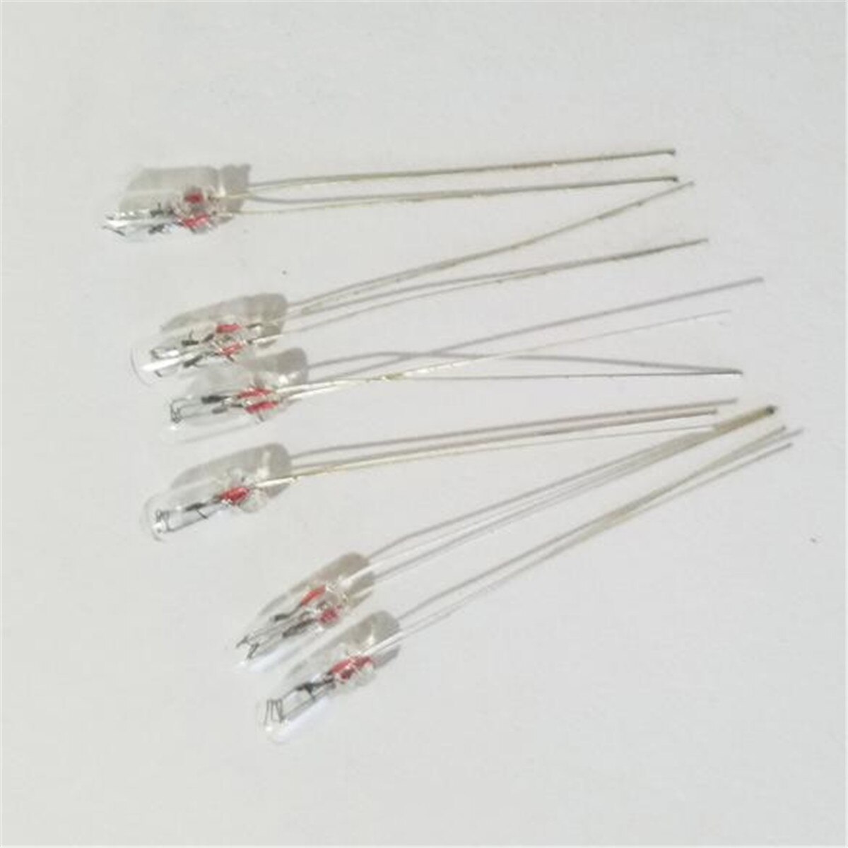 10 st miniatyr 3mm 6v 12v 24v lampa glödlampa edison glödtrådsris
