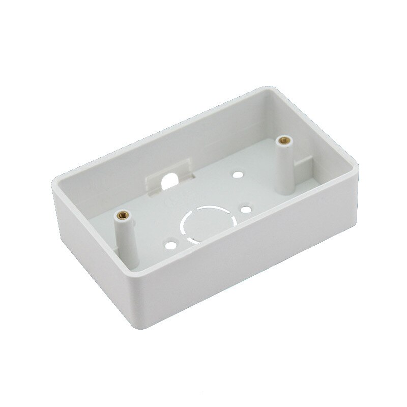 3 pieces Type 118 American Italian type of power supply double socket junction box 118-01