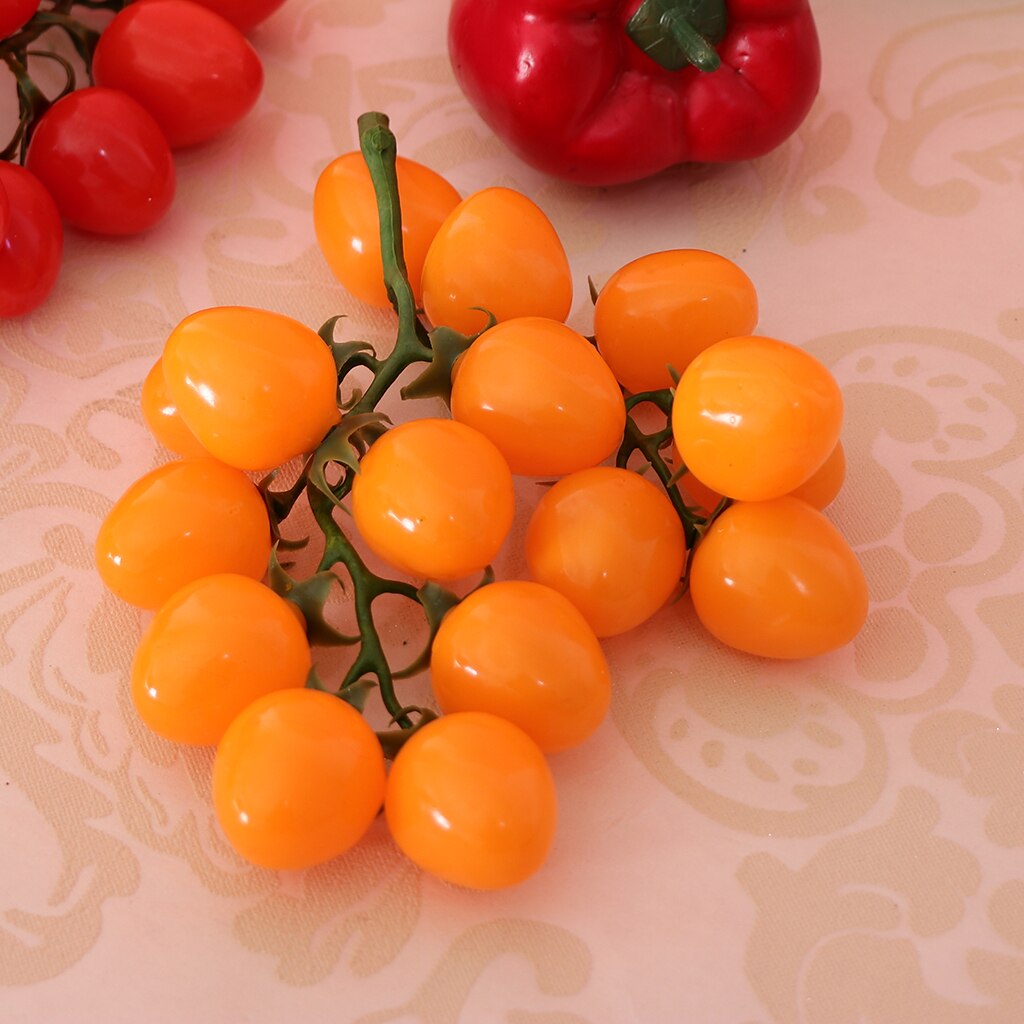 Kunstmatige Cherry Tomaten Real Looking Kunstmatige Faux Fruit Decoratieve