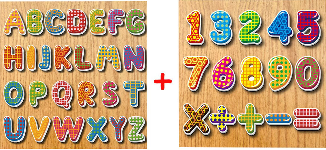 Cartoon Animal Fridge Magnets for Kids Children Toys Alphabet Letters Numbers Magnet for Refrigerator Stickers Decor for Kitchen: B and b
