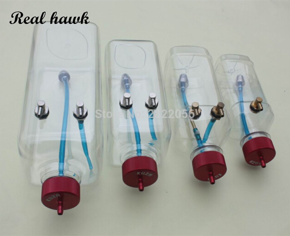 260-1500cc mer transparenta plast rc bränsletank för nitro och bensinplan för rc modell plan flygplan delar