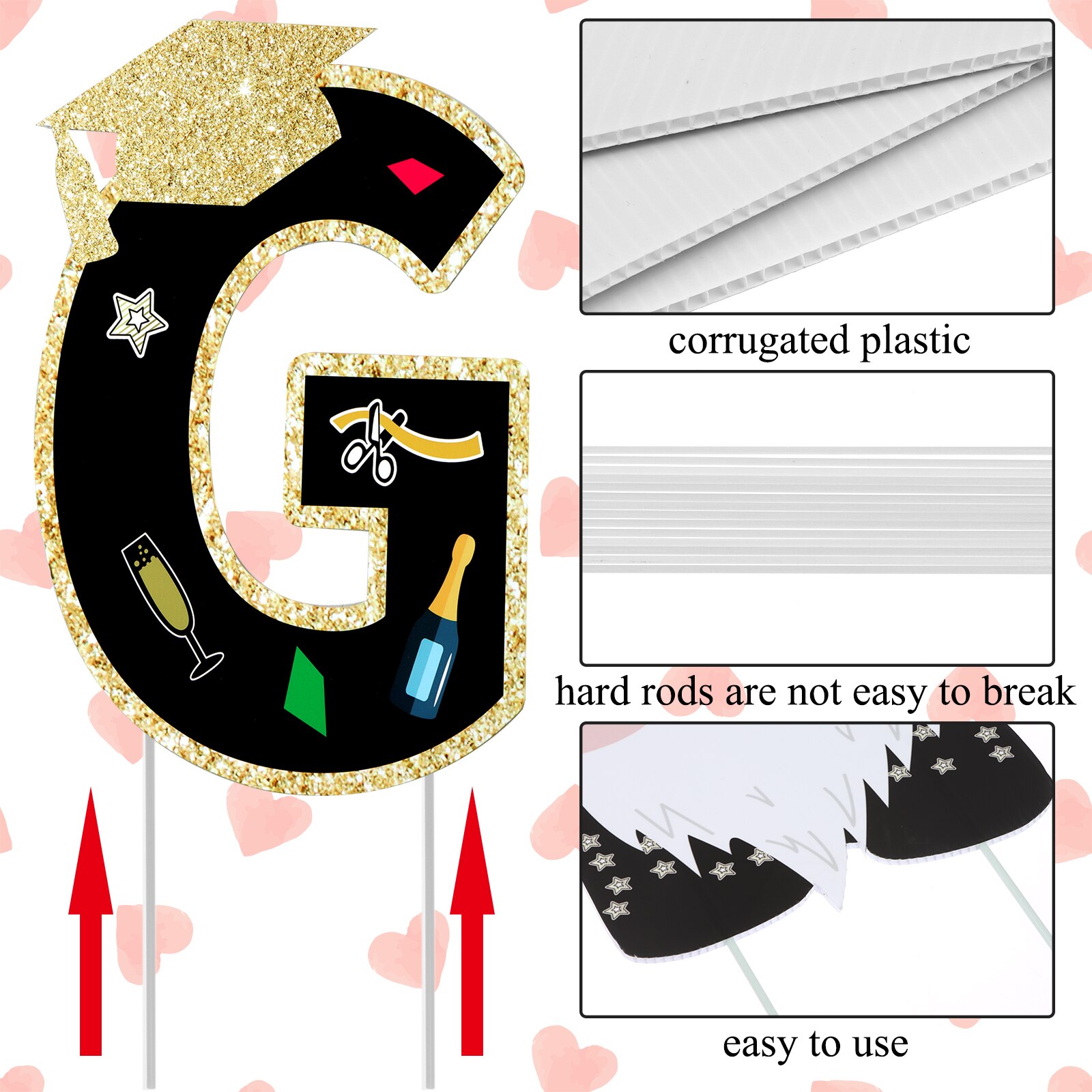 Graduation Yard Signs Grad Yard Signs For Graduation Party Supplies Outdoor Lawn