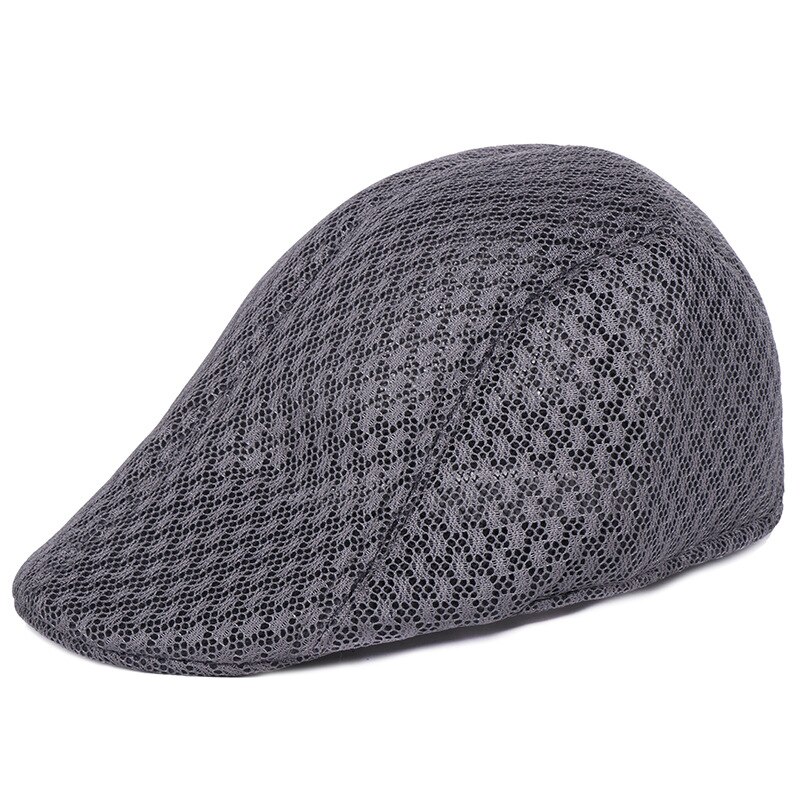 Mössa för män - Helisopus Mesh Keps - Andningsbar Sommarhatt - Justerbar - Enfärgad