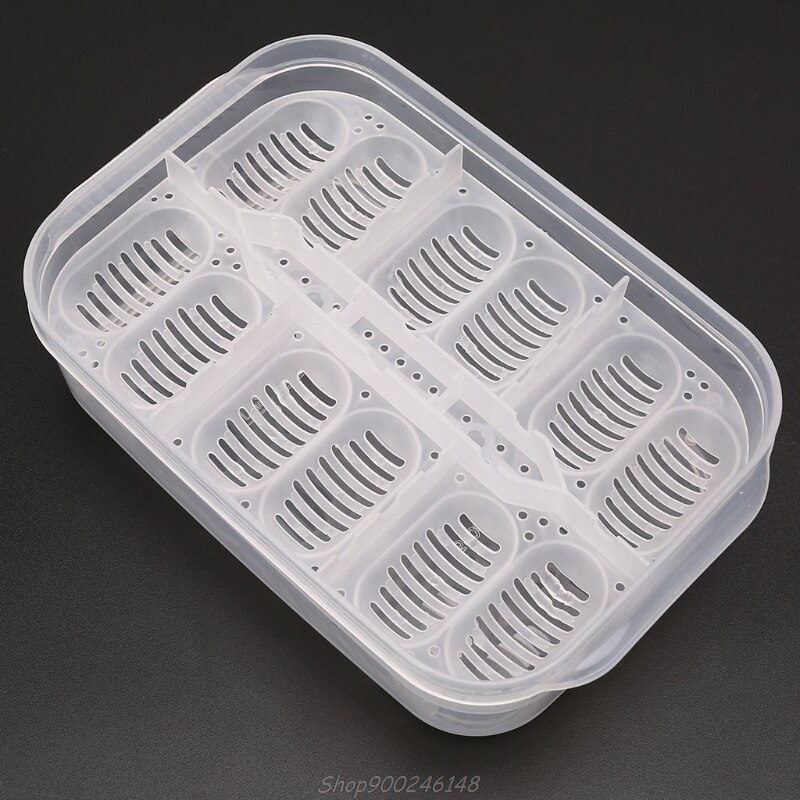 Incubatrice rettile Uovo Vassoio con Il Termometro di Incubazione Del Serpente di Incubazione di Uova Strumento Au28 20 Dropship